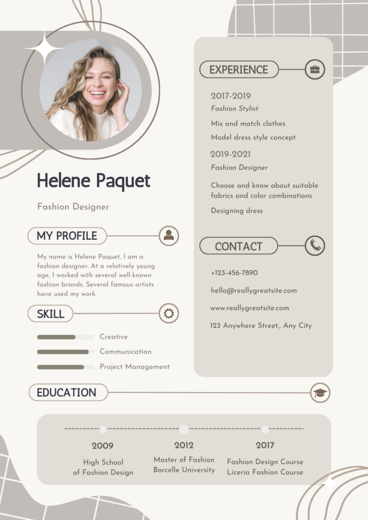 Download Test File & Bandwidth Speed Check Modern Profile Resume Template